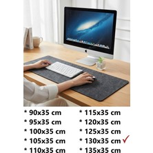Next Craft Masa Koruyucu Mouse Pad Keçe Oyuncu Matı 3mm Antrasit Renk