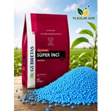 Gübretaş Süper İnci İnhibitörlü  %46 Üre Gübresi 25kg- Katı Kimyevi Gübre (Yavaş Salınımlı Akıllı Azot)