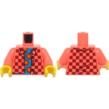 LEGO Minifigür Parçaları: Torso, Vücut, Gövde: 973PB6088C01