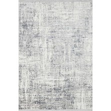 Cool Halı Nocturn Gri Soyut Abstract Desen Kaymaz Yıkanabilir Pati Dostu Eskitme Salon Oturma Odası Halısı