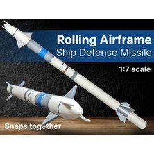 Titrek Toys Gemi Savunma Füzesi 1:7 Ölçek - Rolling Airframe Naval Missile (Replika Maket)