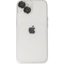 Senka Iphone 14 Kılıf Luko Lens Silikon - Yeşil