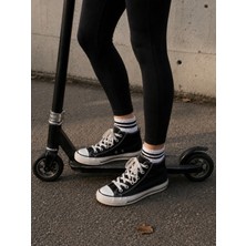 Heren Socks 3 Çift Pamuklu Tenis Çorap Kolej Boy - Unisex