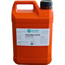 Gündüz Kimya Kolloidal Silika | Colloidal Silica Cas: 7631-86-9  | 5 kg