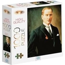 Assess Store Ca Games Başkomutan Atatürk 1000 Parça 2,2mm Kalınlık 48X68CM Profesyonel Hobi Puzzle Yapboz Serisi VGN462