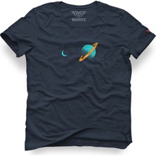 Tarrzzcom Unisex Tasarım Tshirt Satürn