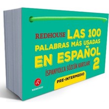 Lisinya Redhouse Las 100 Palabras Mas Usadas En Espanol - Ispanyolca Sözcük Kartları 2