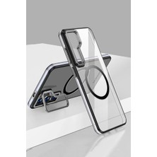 Senka Samsung Galaxy S24 Crystal Magsafe Kapak - Siyah