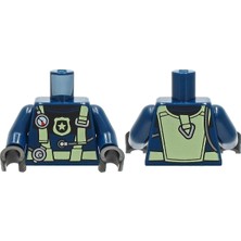 LEGO Minifigür Parçaları: Torso, Vücut, Gövde: 973PB4194C01