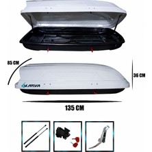 Karva Port Bagaj 370 Litre Beyaz Toredo