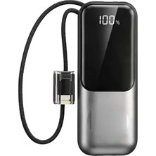 İlanib Ticaret LED Ekranlı Süper Fast Charge Özellikli Mini Powerbank