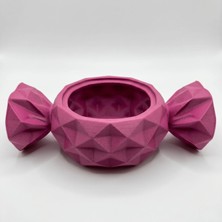 Atatuğ Hediyelik Modern Geometrik Şeker Tasarımlı Dekoratif Kase ve Çok Amaçlı Organizer