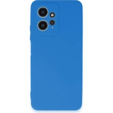 Senka Redmi Note 12 4g Kılıf First Silikon - Mavi