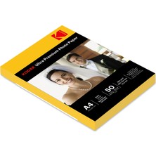 Kodak Ultra Premium Fotoğraf Kağıdı A4 260Gr/m² Satin Mat 50 Yaprak Yazıcı Uyumluluğu ile