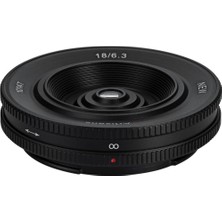 7ARTISANS 18MM F6.3 Mark Iı Micro Four Thirds Manuel Fokus Lens Siyah