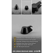 Nicomedia 4 Adet Opel Corsa B Uyumlu Silecek Kolu Somun Kapağı (Abs - 3D Baskı)
