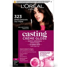 L'oreal Paris Casting Creme Gloss 180ML Saç Boyası 323 Bitter Çikolata