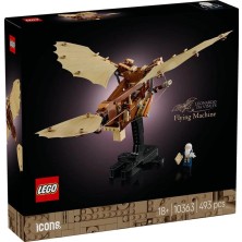 Mey Ithalat® 10363  Icons - Leonardo Da Vincinin Uçan Makinesi 493 Parça +18 Yaş