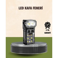 Sayarmarkt 3’ü 1 Arada LED Far Şarj Edilebilir Sensörlü Manyetik 10 Saat Kullanım