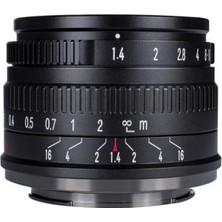 7ARTISANS 35MM/F1.4 Canon [eos-R Mount] Mf Aps-C Lens Siyah