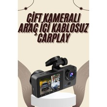 Sayarmarkt Geniş Açılı 3’lü Araç Kamerası
