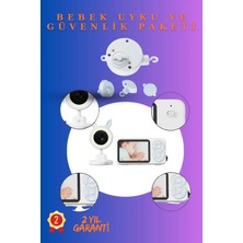 Sayarmarkt Bebek Izleme Kamerası ve Müzik Kutusu Seti Uyku Destekli Güvenlik Paketi
