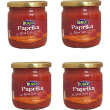 Burcu Paprika Acı Biber Sosu 200 gr x 4 Adet