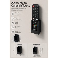 ModuLab 3D Duvara Monte Kumanda Tutucu – 3D Baskı  Tv ve Klima Kumandası Düzenleyici Stand