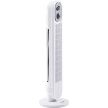 Verto Everest FAN14, Beyaz, 3 Kademeli Hız, Kule Tipi, 50W, Zamanlama Ayarlı, Sağ ve Sol Salınım,  Vantilatör
