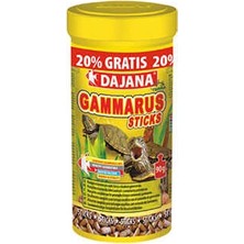 Verto Gammarus Sticks 250 Ml+50 ml Hediye Kaplumbağa Yemi 108 gr