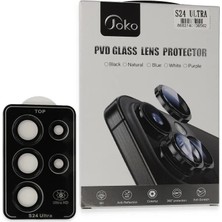 Uravas Store Joko  Galaxy S24 Ultra Pvd Metal Kamera Lens - Siyah