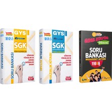 2026 Sgk Gys 3'lü Set (Hazırlık Kitabı+Soru Bankası+Genel Kültür-Gün. Bil. Soru Bankası)