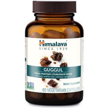 Himalaya Guggul  Herbal Liver Detox Cholesterol Hdl & Ldl - Vegan Non-Gmo Gluten Free 720MG, 60 Capsul.