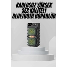 Sayarmarkt Bluetooth Hoparlör Yüksek Ses Kaliteli Büyük Boy Çift Çıkışlı Ses Bombası