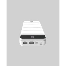 Zero Land Ilkeshop 4  Aynı Anda Şarj Edebilen Güçlü Powerbank 50000 Mah