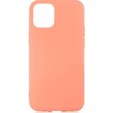 MarkEntegra Case 4u Apple iPhone 12 Pro Kılıf Içi Kadife Logosuz Lsr Lansman Silinebilir Arka Kapak Açık Turuncu