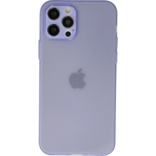 Mey İthalat Mey Ithalat®   iPhone 12 Pro Kılıf Puma Silikon - Mor