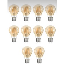 LED Ampul 6W 3000K E27 (Sarı Işık) A60 660 Lümen