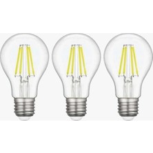 LED Ampul 6W 6500K E27 (Beyaz Işık) A60 660 Lümen