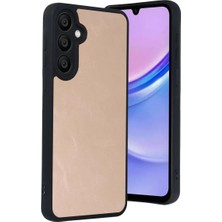 TKÇ Mey Ithalat®  Samsung Galaxy A37 5g Aras Deri Kapak - Pudra