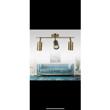 3 Lü Mafsallı Modern Spot Eskitme Kaplamalı Kasa (Ampul Dahil) Detaylar Son Resimde Satıcıya Soru Sor
