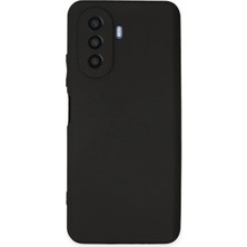Mey İthalat Mey Ithalat®  Huawei Nova Y70 Kılıf First Silikon - Siyah