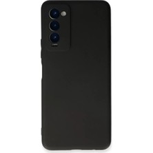 TKÇ Mey Ithalat®  Tecno Camon 18 Kılıf First Silikon - Siyah