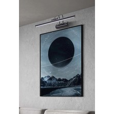 Flüt LED Aplik 35 cm (Elektrik Ile Çalışmaktadır) 3000 K Sarı Işık Tablo Apliği Oynar Başlı Ayarlı