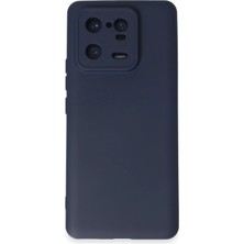 Mey İthalat Mey Ithalat®   Mi 13 Pro Kılıf Nano Içi Kadife Silikon - Lacivert