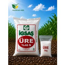 İgsaş %46 Üre Yüksek Azotlu Üst Gübre 5kg - Katı Kimyevi Gübre (Açık Ambalaj)
