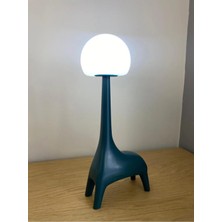 Ilgaz Zürafa Şekli Şarj Edilebilir Bluetoothlu Atmosfer LED Masa Lambası Çocuk Odası Çalışma Masası Bebek Odası