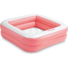 urfakent bilişim ve medya danışmanlık 57100 Intex Şişme Taban Mini Kare Havuz 86X86X25 cm