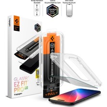 MarkEntegra Spigen Apple iPhone Air ile Uyumlu Hayalet Cam Ekran Koruyucu Aluminacore™ Iyonlaştırılmış Güçlendirilmiş Cam Teknolojisi Anti-Dust Uygulama Kolay Kurulum Glas.tr Ez Fit Pro Hd Privacy - AGL09871