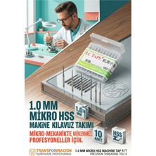 Creatividad Solutions Süper Ince 1 mm Hss Hassas Makine Kılavuz Ucu Seti - 10 Adet (Saatçi ve Mikro Mekanik) 723192